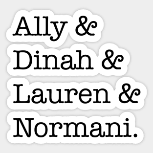 fifth harmony - 2k17 era Sticker